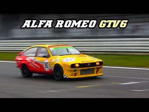 Alfa Romeo GTV6 | race & rallycars | great V6 sounds
