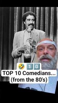 🤣 1️⃣0️⃣TOP 10 Comedians... (from the 80's) #top10 #80s