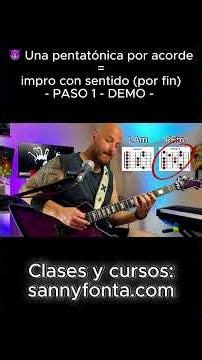 😈 One pentatonic scale per chord = solos that actually make sense (finally)