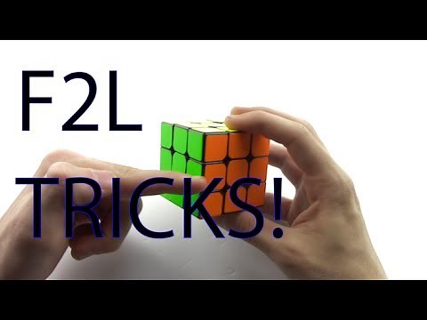 F2L Tricks for the 3x3 Rubik's Cube (With Algorithms)