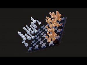 Chess Blender Rendering Breakdown