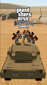 Evolution of TANK VS 100 NPC in GTA Games