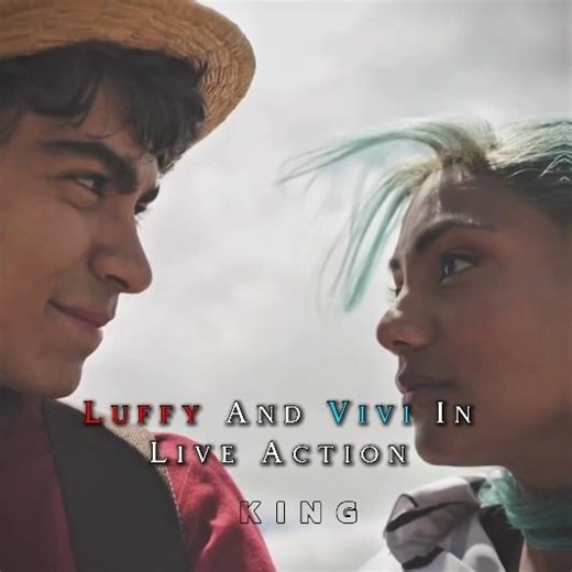 The Live action is crazy 😂|| one piece Manga edit #luffy #vivi