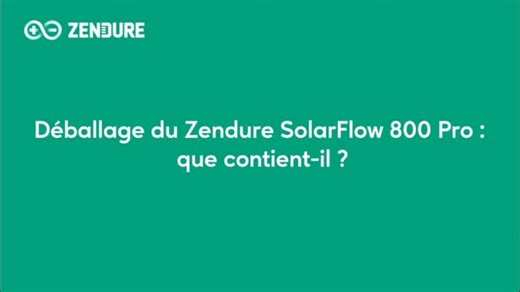 Unboxing du kit de stockage lithium Plug & Play ZENDURE SolarFlow 800 PRO ! 🔋✨ Découvrez en vidéo ce système compact, intelligent et ultra-simple à installer. Il stocke votre surplus solaire la journée et vous permet de l’utiliser gratuitement le soir — sans travaux, sans câblage complexe. Un vrai boost pour votre autonomie énergétique, même dans les petites installations plug & play 🌞⚡️ 👉 Pour voir toute la gamme ZENDURE Plug & Play : https://www.kitsolaire.fr/batterie-zendure-_r_1702.html H