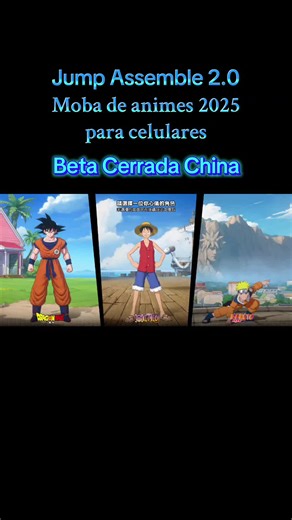 Jump Assemble 2025 está de regreso pero... #dragonballz #onepiece #naruto #moba #jumpaseemble