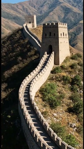 How the Great Wall of China Was Built | Ancient Engineering Timelapse 🧱🏔️