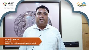 GeM has always prioritized inclusive growth for buyers & sellers across India. The platform boasts of a diverse buyer-seller ecosystem from across the nation. Let's listen to what GeM users have to say about the portal. Mr. Rajiv Kumar, Director, Quality Enviro Engineers Private Limited, shares his experience as a registered GeM seller. He talks about how GeM has improved the ease of doing business through its digital platform. GeM has facilitated hassle-free business all over India through its 