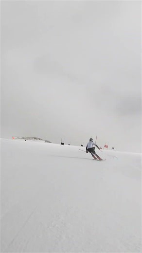 Saas-Fee Summer 2025 GS run with Ski Zenit Racing Development camps