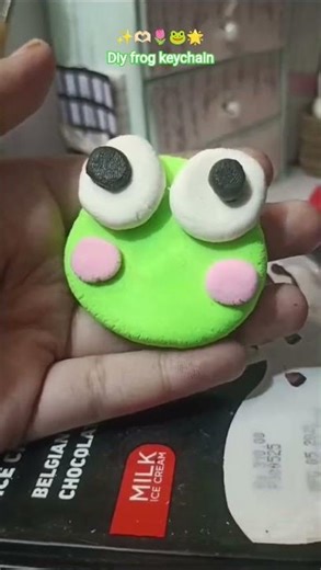 🐸 DIY Cute Frog Keychain | Easy Handmade Keychain Idea #viral #diy #viral