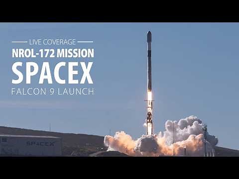 Live: SpaceX Falcon 9 rocket launches from California on a mission for U.S. spy satellite agency