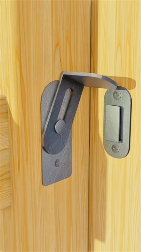 interior design Automatic Gate Lock: Ultimate Home Security Upgrade #gatelock #lock #shorts #wood