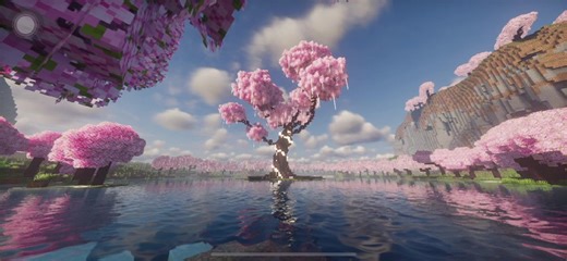 6 tiếng chỉ để đổi lại vẻ đẹp này 🌸#pojavlauncher #shaderpack #mod #java #nhachay