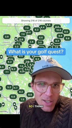 What is your golf quest? Mine is 100 new golf courses in 2026 #golf #golfcourse #golfaddict #golftiktok #greenscreen