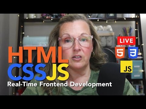 LIVE 🔵 Learn Web Dev by Cloning Real Sites (HTML CSS JavaScript) Part 1