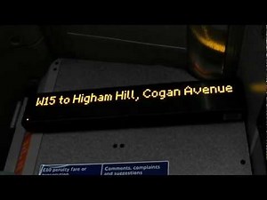 W15 to Higham Hill, Cogan Avenue