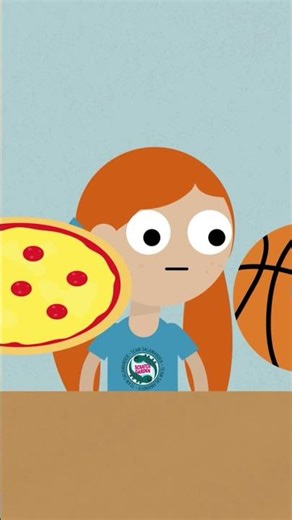 Basketball Pizza?! 🏀🍕?! #scratchgardensongs #basketball #pizza