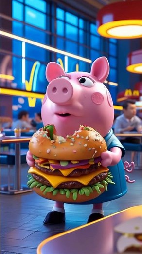 100 PEPPA PIG IN MCDONALD’S
