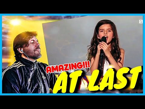 REACTION | Angelina Jordan - At Last | AMAZING!!!!!!!!!!!!!!
