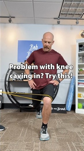 Problem with your knee caving in? Try this!