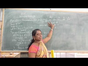 ADA Unit3 - Binary Search by Ashwini G T