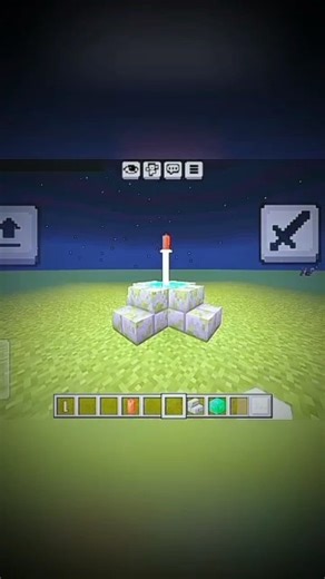 Minecraft: Easy Sword Crafting Tutorial for Beginners#ytshorts #shorts