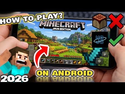 How to Play MINECRAFT JAVA EDITION on Android in 2026|NEW METHOD| |VexoPlays|