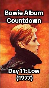 David Bowie - Album Countdown: Low (1977) 🟧 #davidbowie #bowie #lowalbum #70srock
