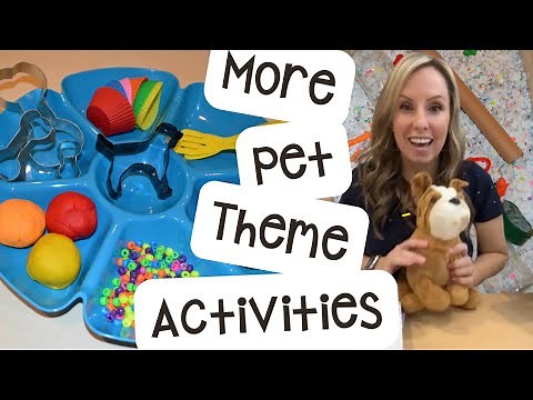 More Pet Theme Activities for Preschool, Pre-K, and Kindergarten