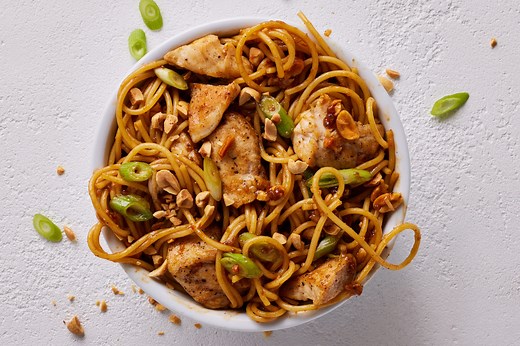 Kung Pao Spaghetti Hits The Spicy Craving