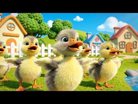 Five Little Baby Ducklings Quack Quack Quack | Pond Adventure & Kids Songs