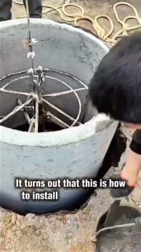 It turns out that this is how to install bisbeton using heavy equipment #shorts