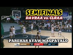 DAVRAA vs. CLRAA | SEMIFINALS PALARONG PAMBANSA 2025 #basketball #sport #palarongpambansa