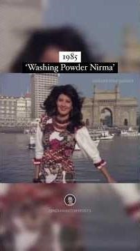 “Washing Powder Nirma” television advertisement. By 1999, Nirma was a major consumer brand 🇮🇳