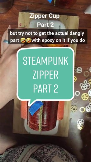 Part 2 - This one will be listed on the website today. (L)ink in (B)io to order!! #customtumblers #tumblermaker #thesteeldragonstudio #customtumbler #tumblertutorialforbeginners #steampunktumbler #syfybartow2023