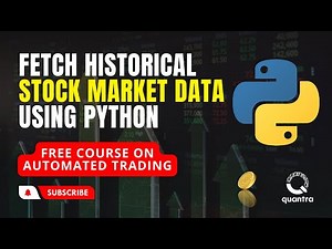 Automated Trading | Download Historical Stock Data using Python | Interactive Brokers | Free Course