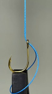 Super simple fishhook knot 🐟 #knot #tooltips #tooltour #rope #Toolcraft #diy #ironcutting #reelsviral #reelsfb #reels #usa #Fishing | Knot Tricks