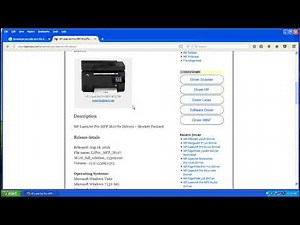 How To Download, Hp laserjet pro mfp m127fw driver