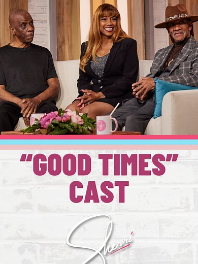 You KNOW when the LEGENDARY series “Good Times” turns 50 - we’re bringing cast members Jimmie Walker, Bern Nadette Stanis and Ralph Carter back together on Sherri! And pre-order the new book “Good Times: Memoir of an American Sweetheart” now https://www.thelmaofgoodtimes.com/shop/p/pre-order-good-times-memoir-of-an-american-sweetheart #sherrishepherd #sherrishowtv #sherri #goodtimes #reunion #legendaryonsherri
