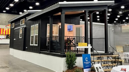 527BSLMS by Athens Park: 1 bed prefab home tour