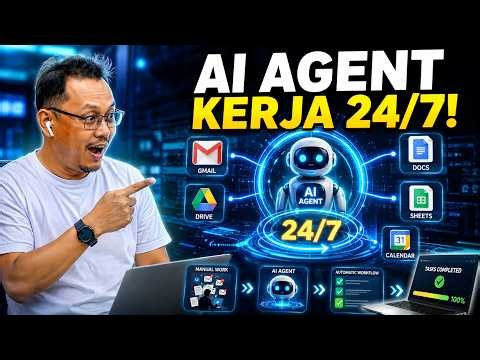 Gemini Spark Bisa Kerja 24 JAM! Buat AI Agent Sendiri Tanpa Coding
