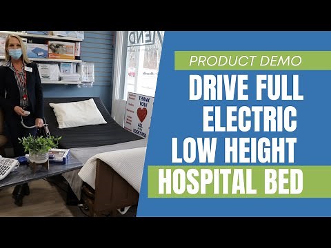 Product Demo: Drive Full Electric Low Height Hospital Bed