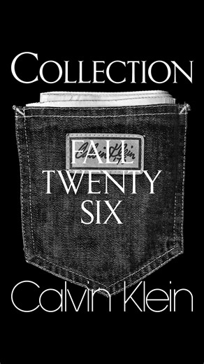 Calvin Klein Collection Fall 2026 by Veronica Leoni. The runway show will be presented on February 13, 12pm EST. Watch live on Instagram and YouTube. | Calvin Klein