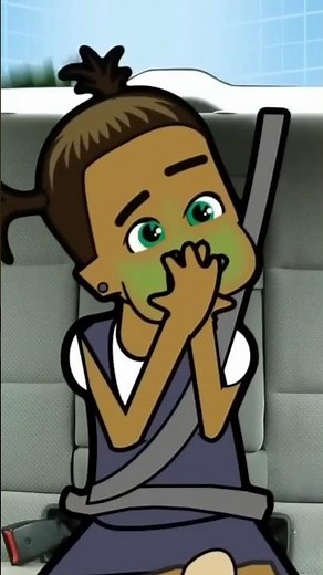 Vomit in car 🤮