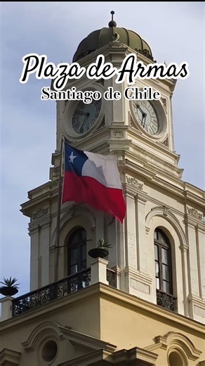 #santiagodechile #plazadearmas #cubanosporelmundo #vlog #catedraldesantiago