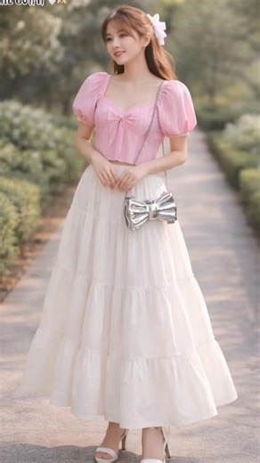 aesthetic Outfits for girls meesho | #aesthetic #dress #meesho #fashion #outfit #shorts #ytshorts