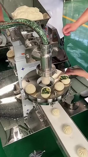 Efficient Steamed Bun Making with Food Processing Machine