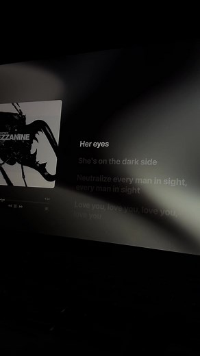 Angel - Massive Attack Lyrics Video