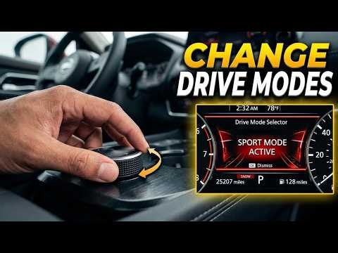 How to Change Drive Modes in Nissan Rouge