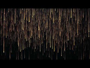 Particle Gold Glitter awards dust abstract background loop | golden particles shiny loop seamless 4k