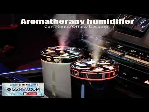 New 300ml Car Air Humidifier With Color Night Light Small Silent Humidifier